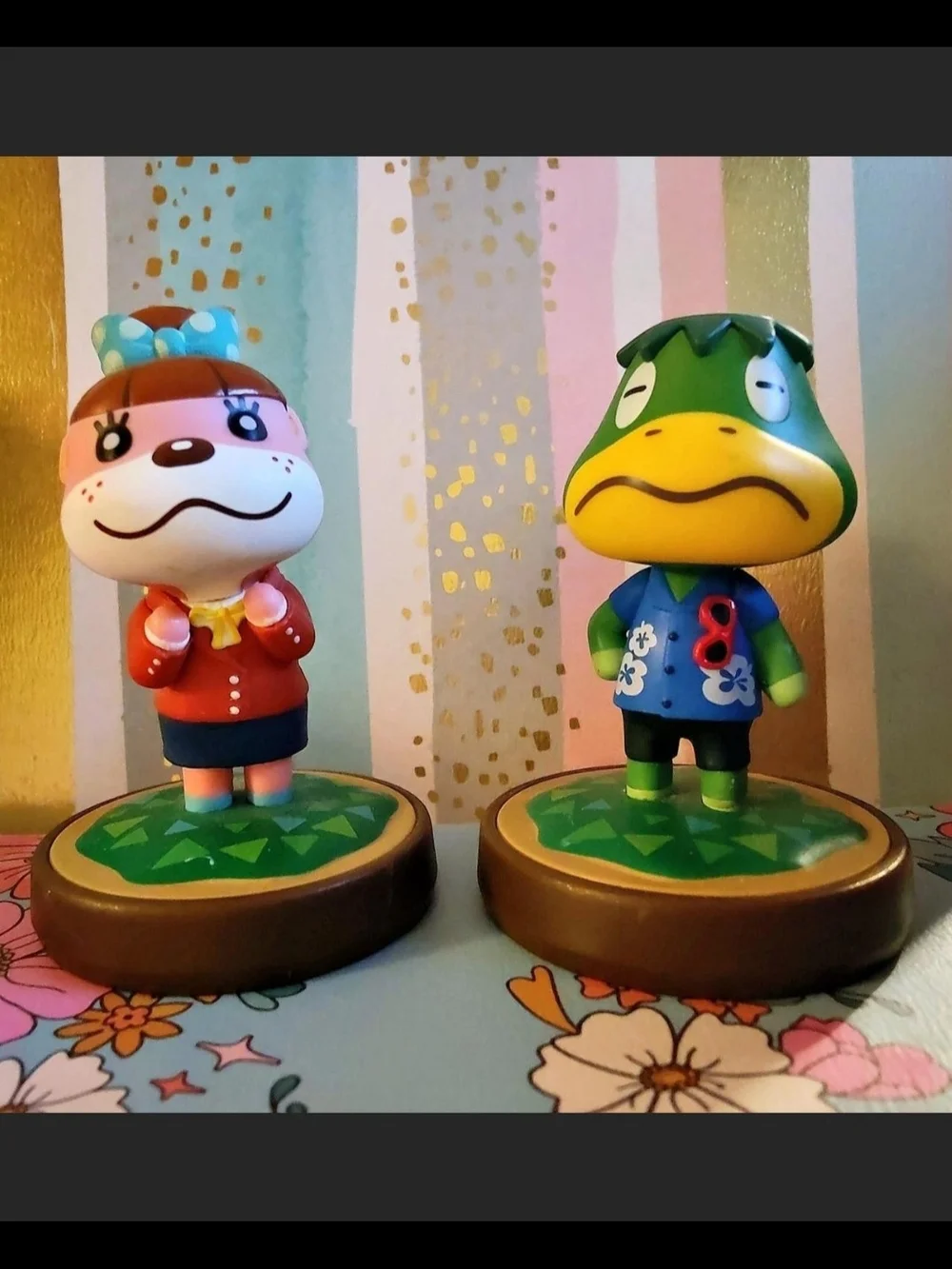 Animal Crossing Amiibo Figures - Kapp'n & Lottie
